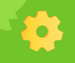 Gear Icon to Access Settings