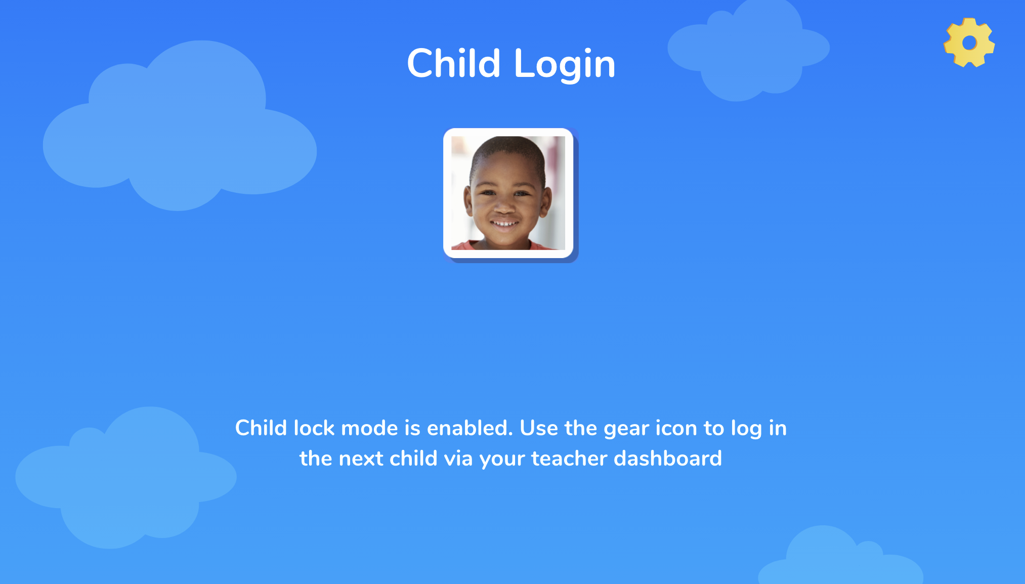 Child Login After Enabling Child Lock